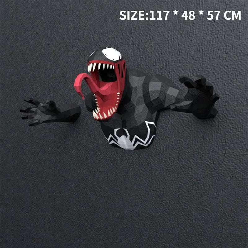 DIY 3D Paper Papercraft Kit – UrbanFolds Papercraft Kit – DIY papercraft kit, front view