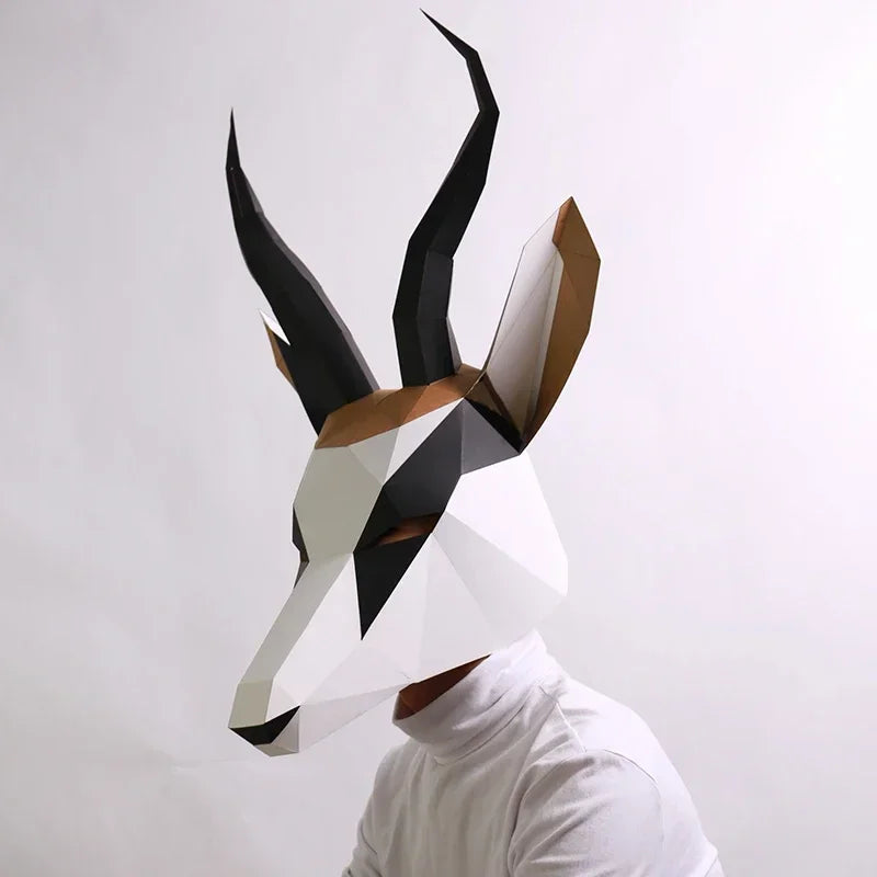 DIY 3D Paper Papercraft Kit – UrbanFolds Papercraft Kit – DIY papercraft kit, in use