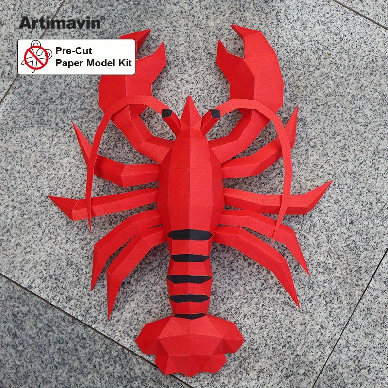 DIY 3D Paper Papercraft Kit – UrbanFolds Papercraft Kit – DIY papercraft kit, package contents