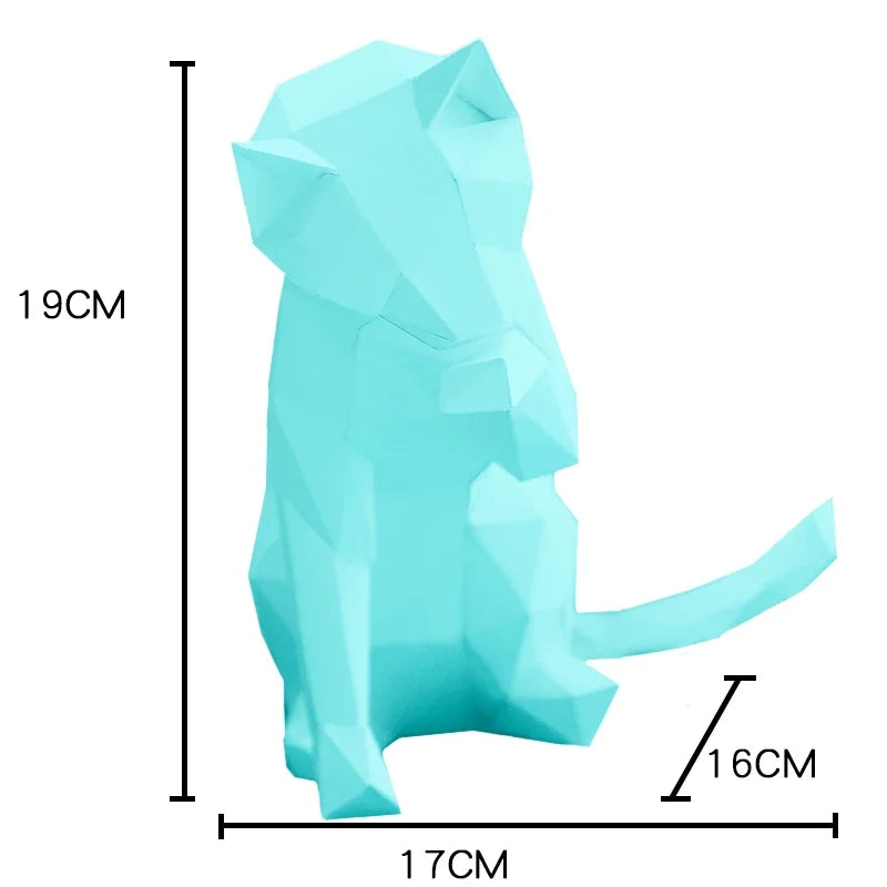 DIY 3D Paper Papercraft Kit – UrbanFolds Papercraft Kit – DIY papercraft kit, front view