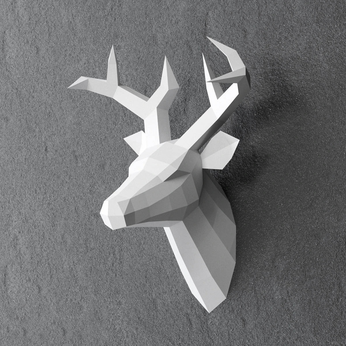 DIY 3D Paper Animal – craft – UrbanFolds craft – UrbanFolds Papercraft Kit – DIY papercraft kit, front view