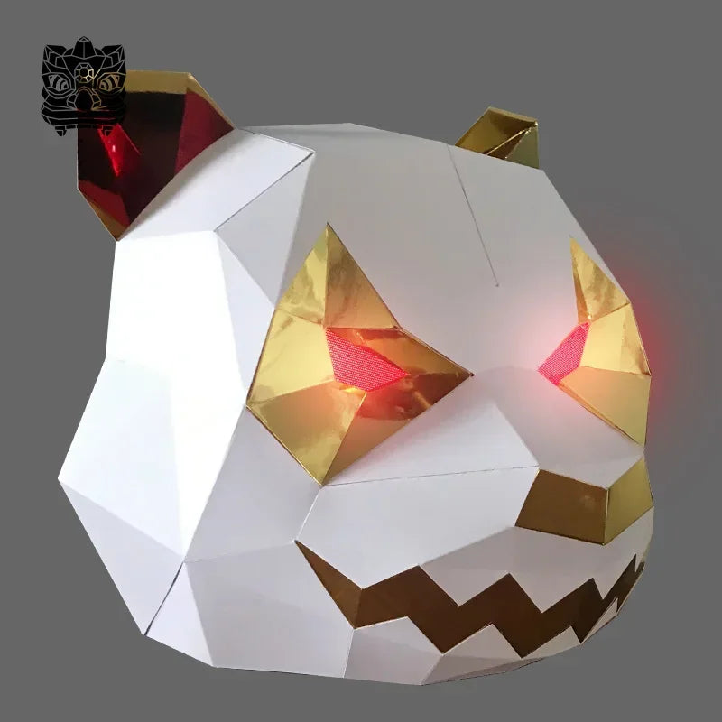 DIY 3D Paper Papercraft Kit – UrbanFolds Papercraft Kit – DIY papercraft kit, in use