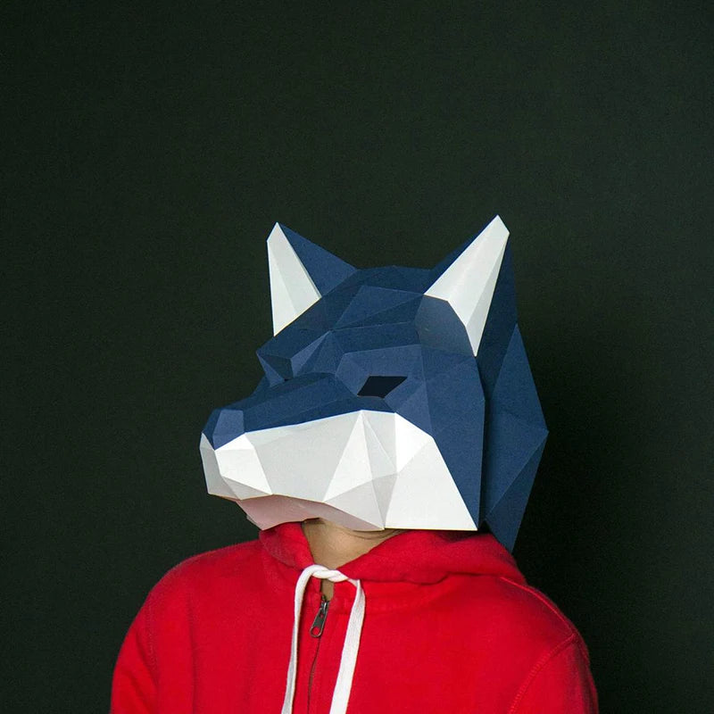 DIY 3D Paper Papercraft Kit – UrbanFolds Papercraft Kit – DIY papercraft kit, in use
