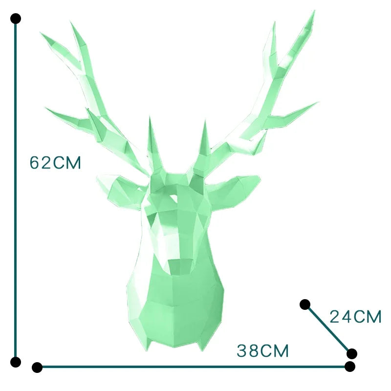 DIY 3D Paper Papercraft Kit – UrbanFolds Papercraft Kit – DIY papercraft kit, front view