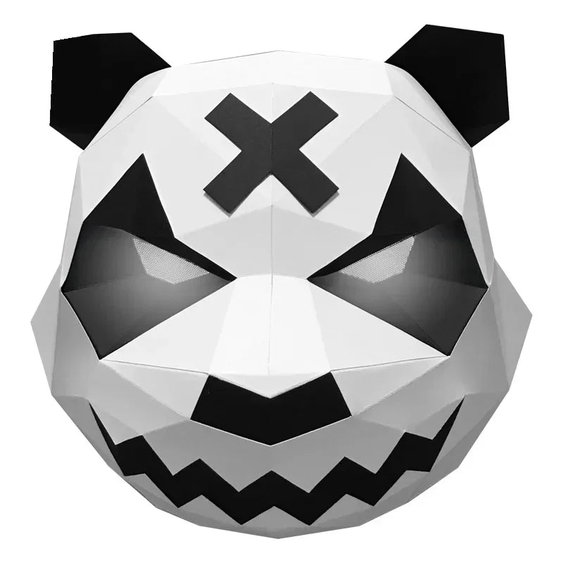 DIY 3D Paper Papercraft Kit – UrbanFolds Papercraft Kit – DIY papercraft kit, front view