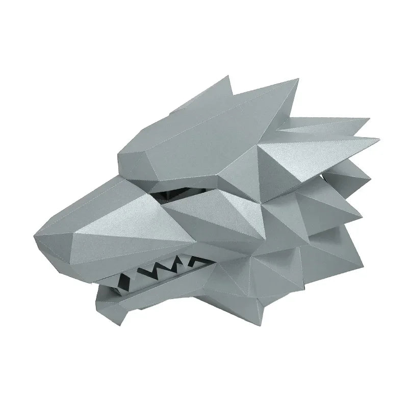DIY 3D Paper Papercraft Kit – UrbanFolds Papercraft Kit – DIY papercraft kit, front view