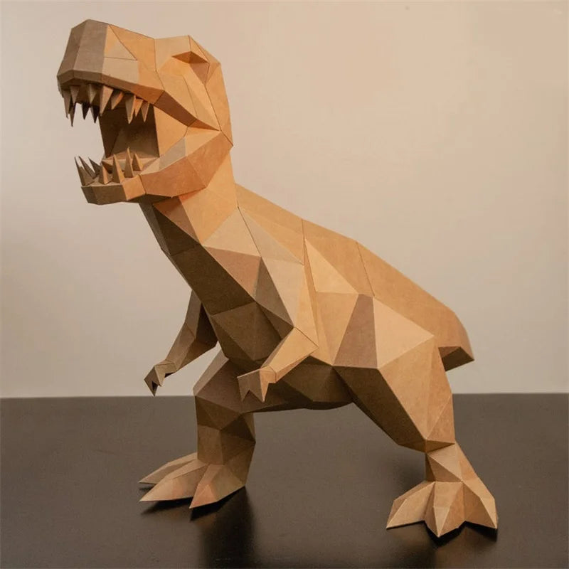 DIY 3D Paper Papercraft Kit – UrbanFolds Papercraft Kit – DIY papercraft kit, in use