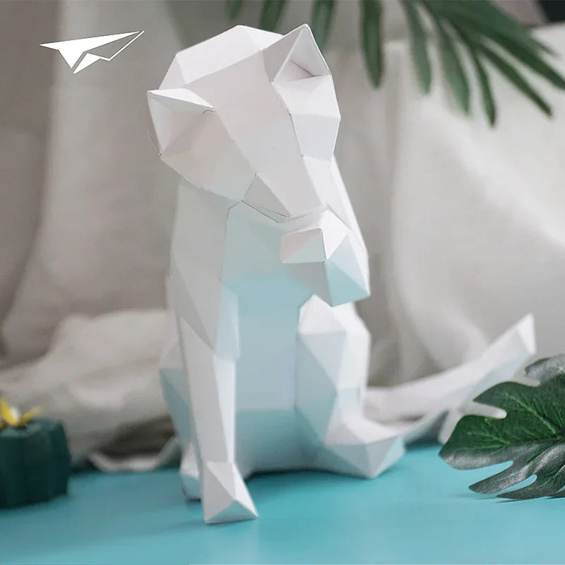 DIY 3D Paper Papercraft Kit – UrbanFolds Papercraft Kit – DIY papercraft kit, package contents