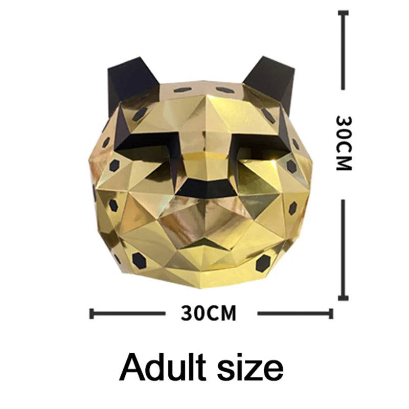 DIY 3D Paper Papercraft Kit – UrbanFolds Papercraft Kit – DIY papercraft kit, front view