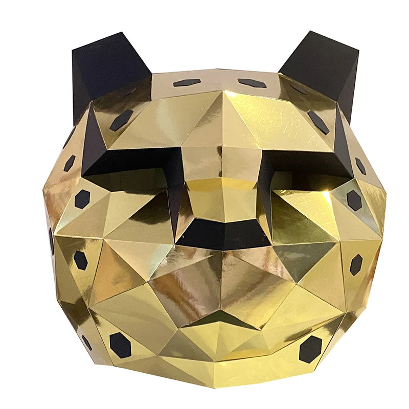 DIY 3D Paper Papercraft Kit – UrbanFolds Papercraft Kit – DIY papercraft kit, front view
