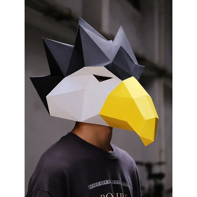 DIY 3D Paper Papercraft Kit – UrbanFolds Papercraft Kit – DIY papercraft kit, in use