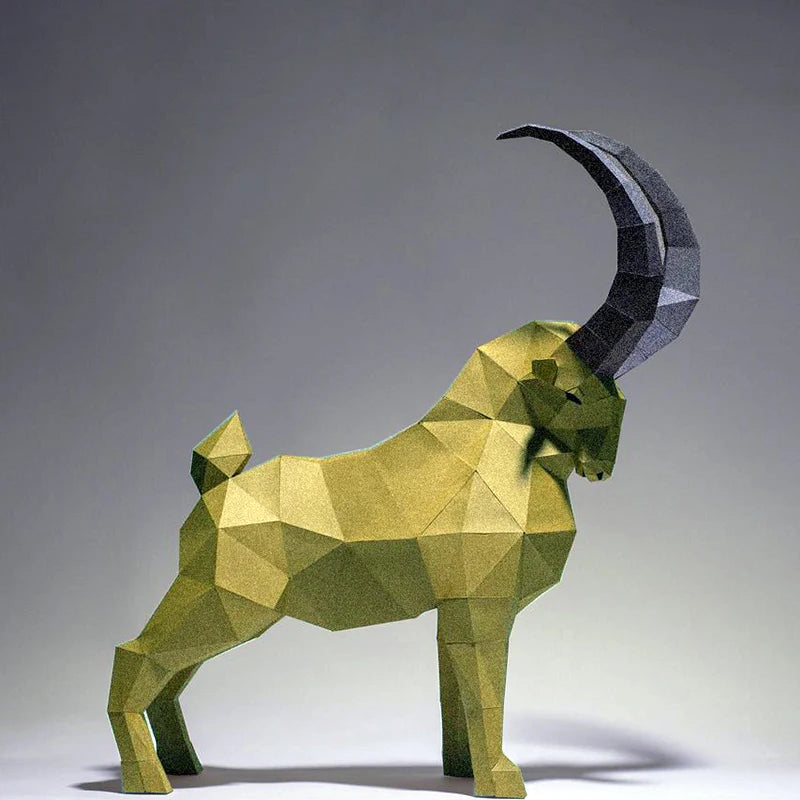 DIY 3D Paper Papercraft Kit – UrbanFolds Papercraft Kit – DIY papercraft kit, detail
