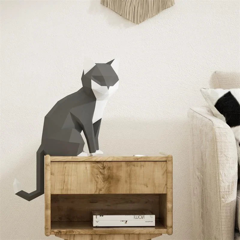 DIY 3D Paper Papercraft Kit – UrbanFolds Papercraft Kit – DIY papercraft kit, in use