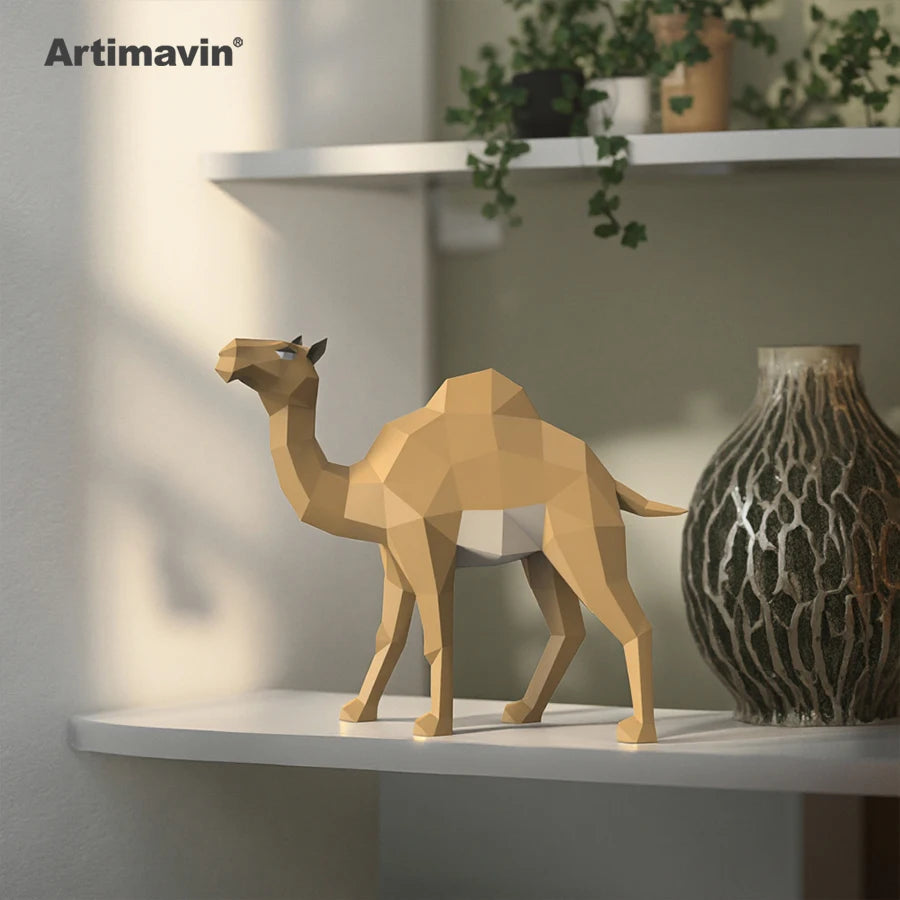 DIY 3D Paper Papercraft Kit – UrbanFolds Papercraft Kit – DIY papercraft kit, detail