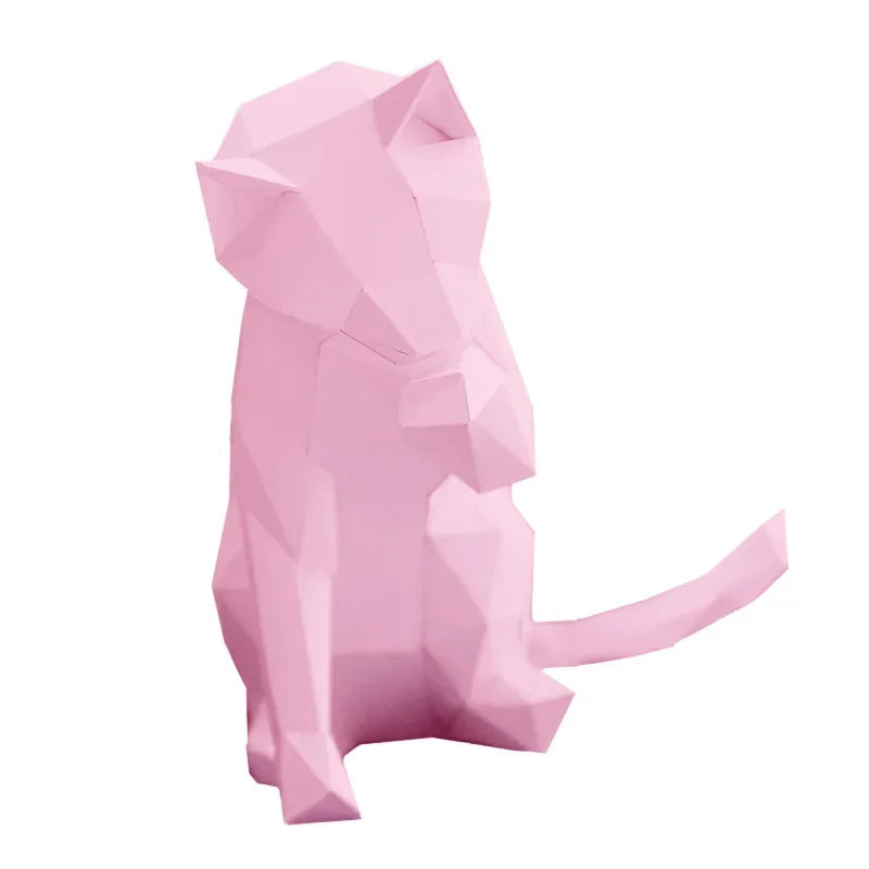 DIY 3D Paper Papercraft Kit – UrbanFolds Papercraft Kit – DIY papercraft kit, front view