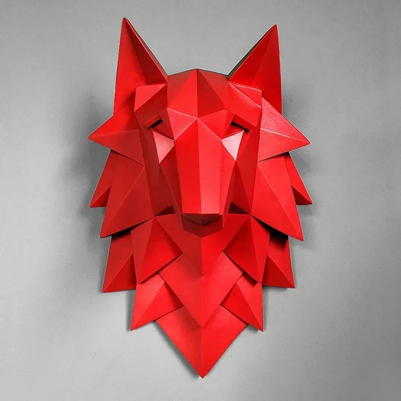DIY 3D Paper Papercraft Kit – UrbanFolds Papercraft Kit – DIY papercraft kit, front view