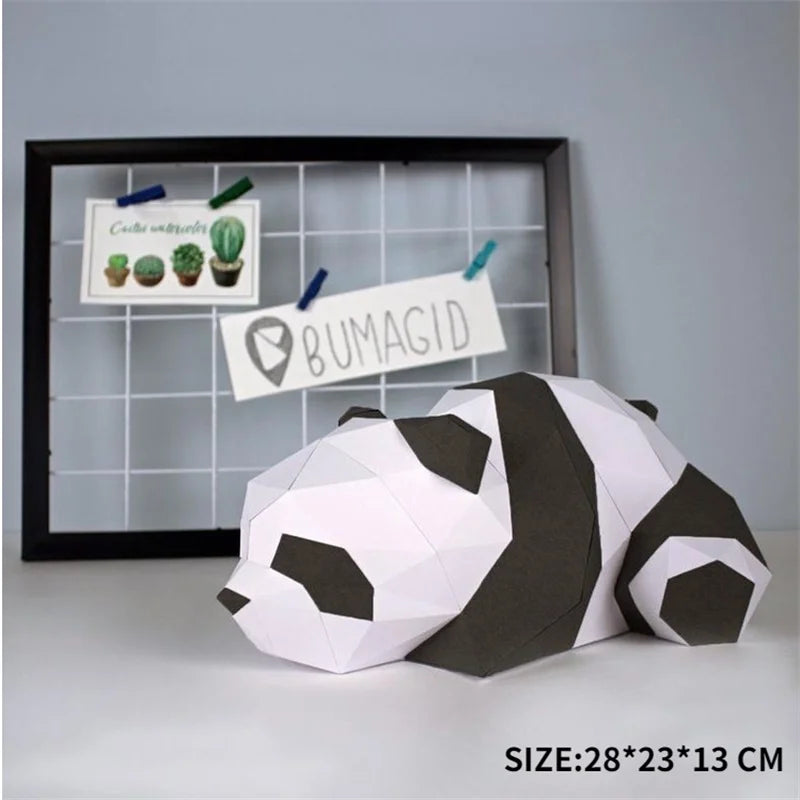 DIY 3D Paper Papercraft Kit – UrbanFolds Papercraft Kit – DIY papercraft kit, package contents