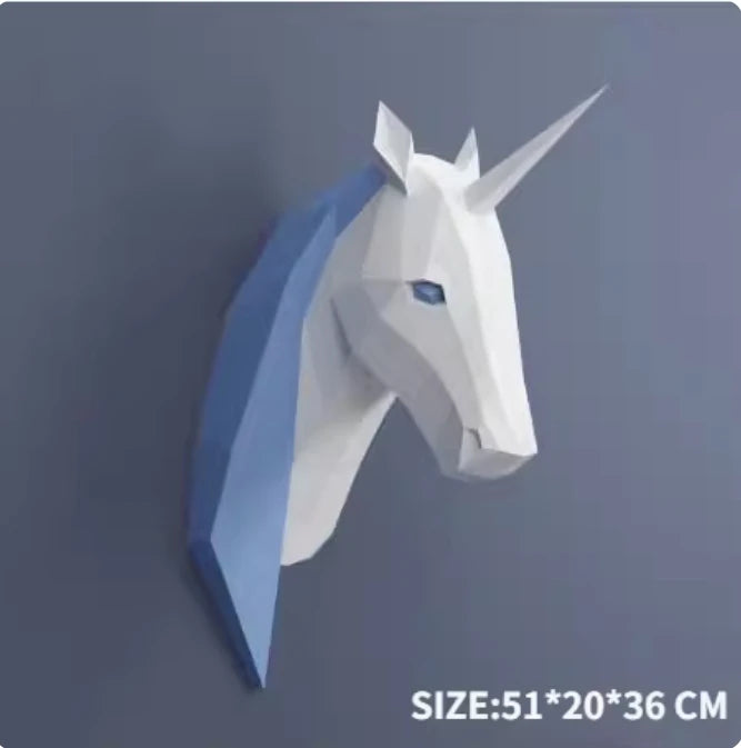 DIY 3D Paper Papercraft Kit – UrbanFolds Papercraft Kit – DIY papercraft kit, package contents