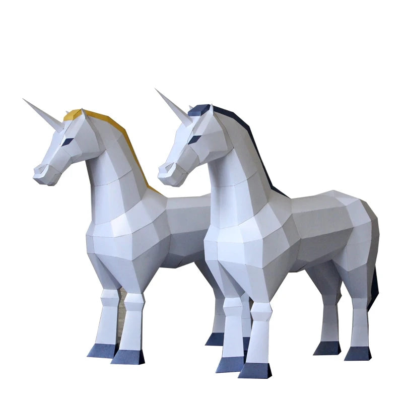 DIY 3D Paper Papercraft Kit – UrbanFolds Papercraft Kit – DIY papercraft kit, package contents