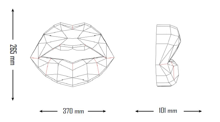 DIY 3D Paper Papercraft Kit – UrbanFolds Papercraft Kit – DIY papercraft kit, detail