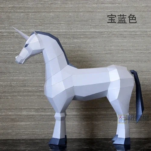 DIY 3D Paper Papercraft Kit – UrbanFolds Papercraft Kit – DIY papercraft kit, front view