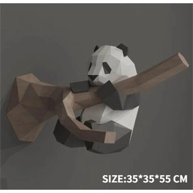 DIY 3D Paper Papercraft Kit – UrbanFolds Papercraft Kit – DIY papercraft kit, front view