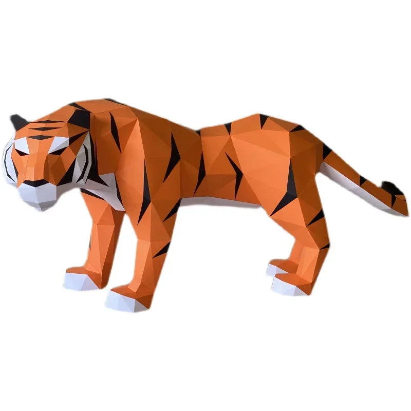 DIY 3D Paper Papercraft Kit – UrbanFolds Papercraft Kit – DIY papercraft kit, front view