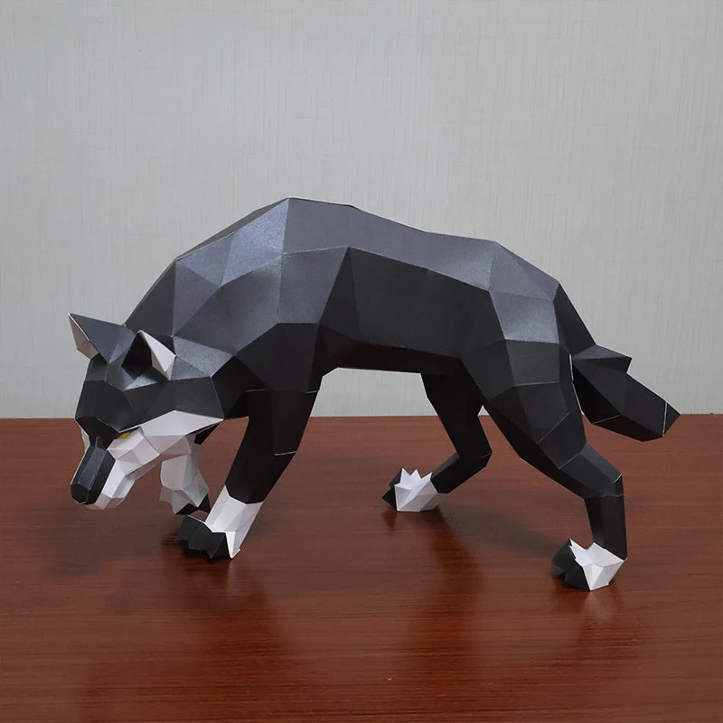 DIY 3D Paper Papercraft Kit – UrbanFolds Papercraft Kit – DIY papercraft kit, package contents
