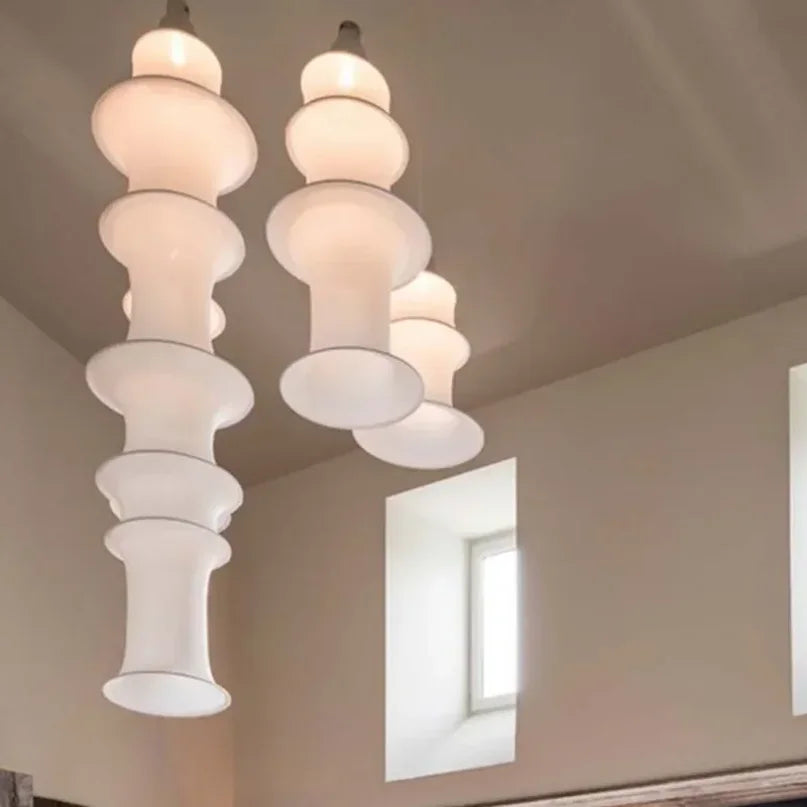 Modern Paper 2025 Falkland Minimalist Danese Fabric Wabi Sabi Silk Dining Room Suspension Loft Staircase Lig – DIY Folded ...