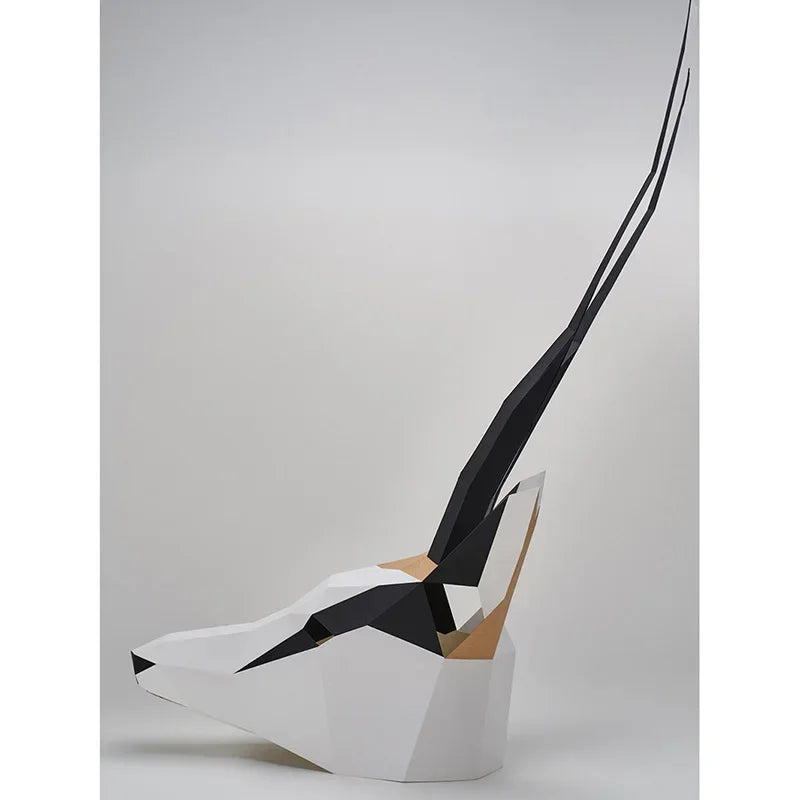 DIY 3D Paper Papercraft Kit – UrbanFolds Papercraft Kit – DIY papercraft kit, in use
