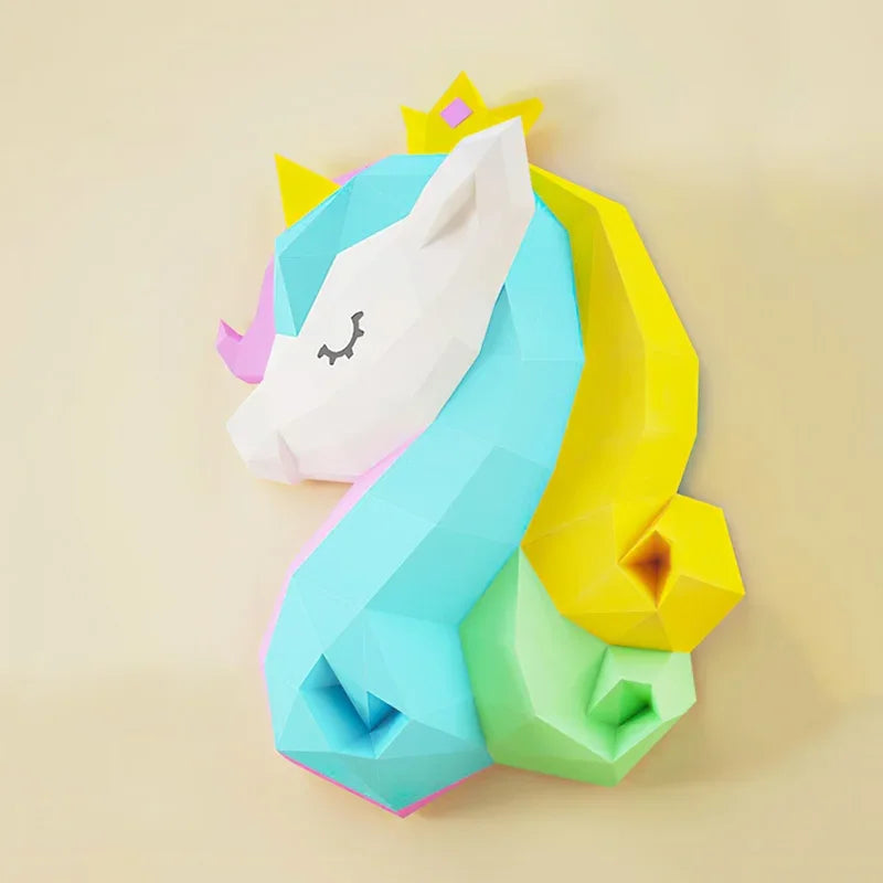 DIY 3D Paper Papercraft Kit – UrbanFolds Papercraft Kit – DIY papercraft kit, package contents