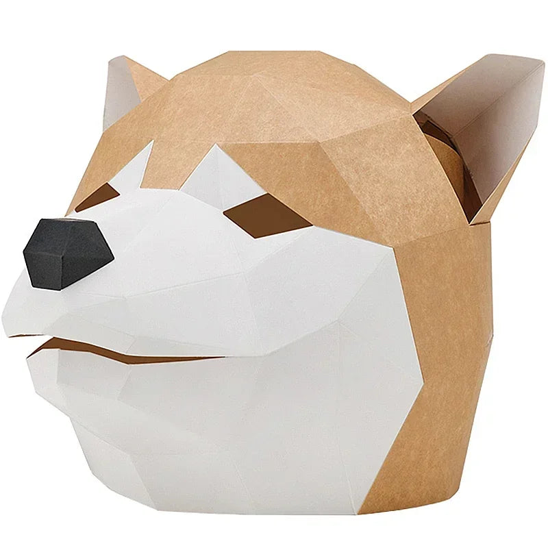 DIY 3D Paper Papercraft Kit – UrbanFolds Papercraft Kit – DIY papercraft kit, in use