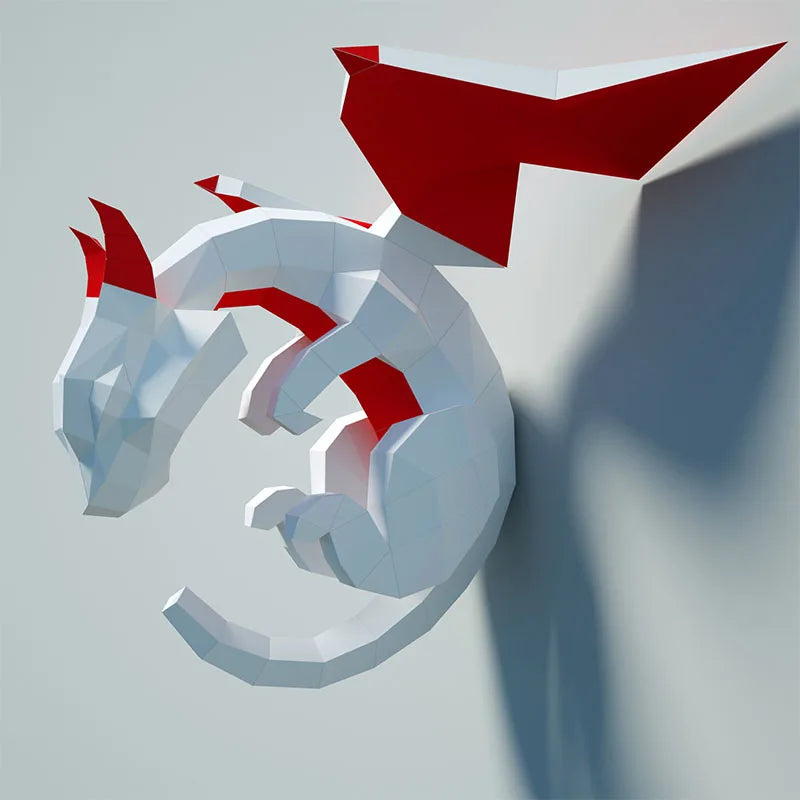 DIY 3D Paper Papercraft Kit – UrbanFolds Papercraft Kit – DIY papercraft kit, detail