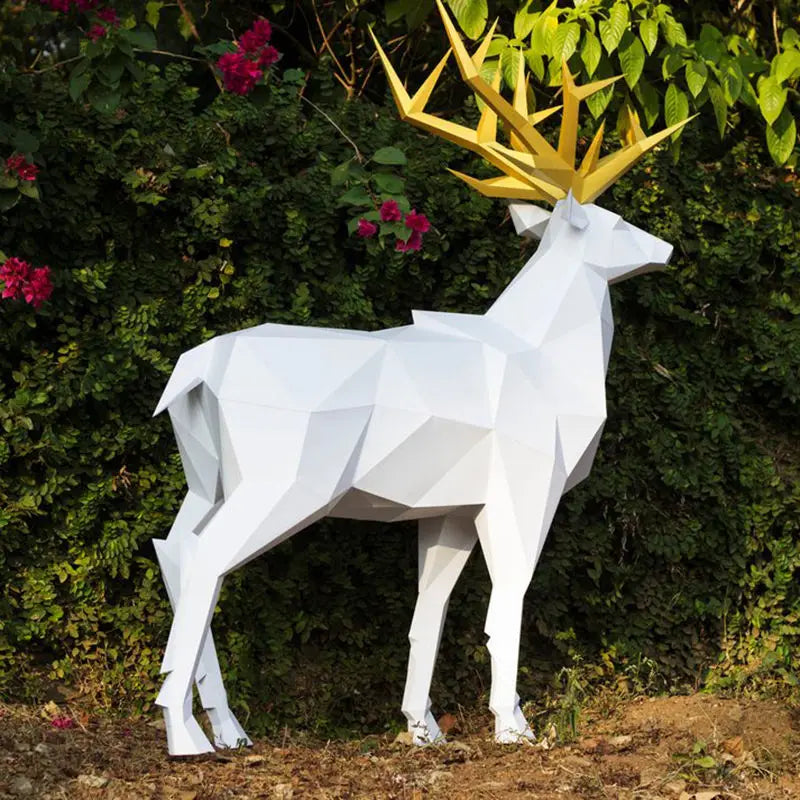 DIY 3D Paper Papercraft Kit – UrbanFolds Papercraft Kit – DIY papercraft kit, front view