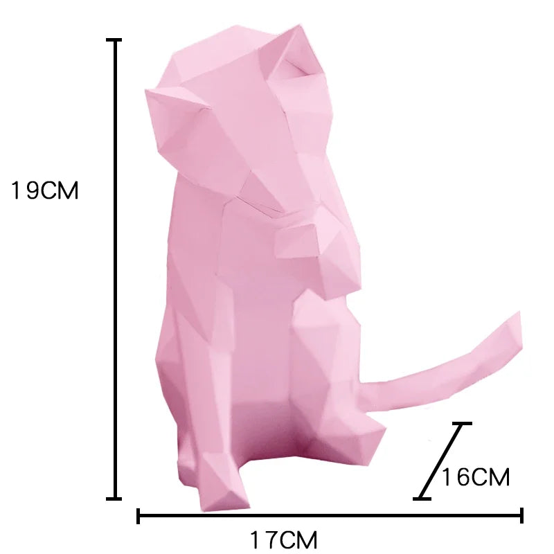 DIY 3D Paper Papercraft Kit – UrbanFolds Papercraft Kit – DIY papercraft kit, front view