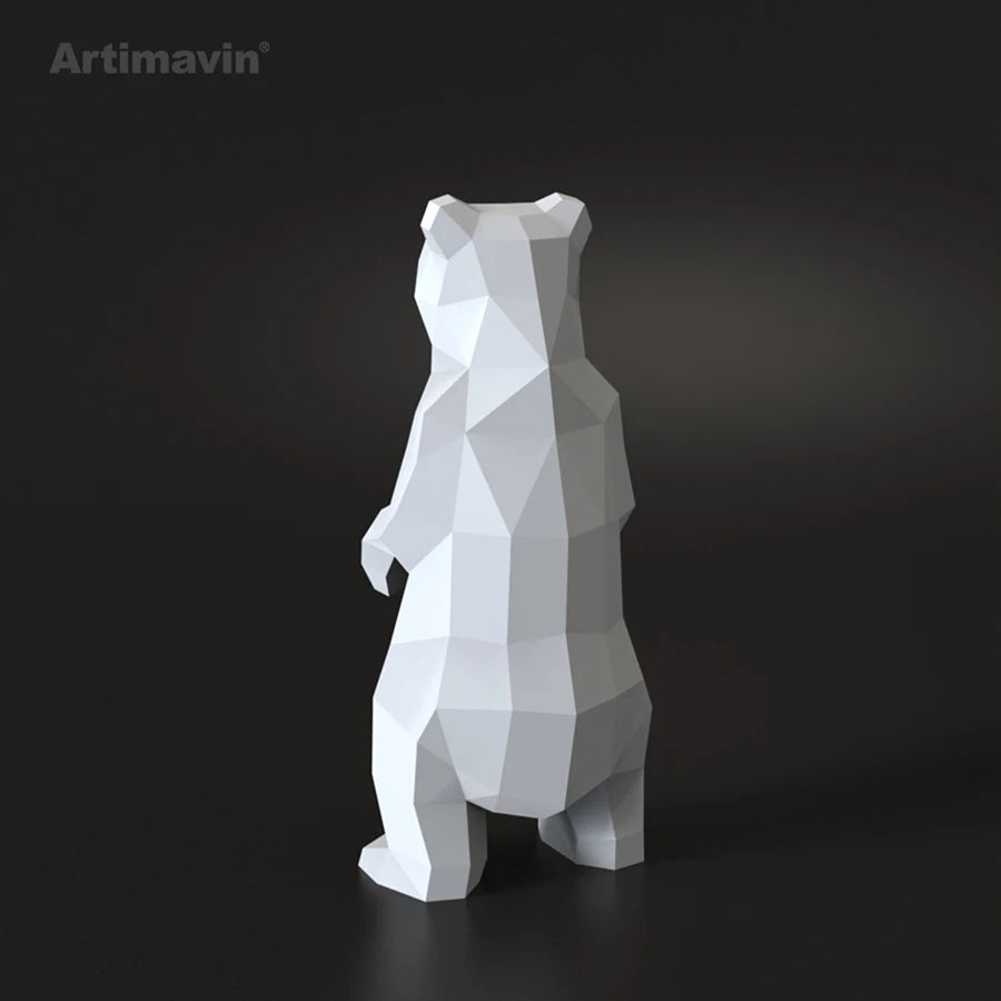 DIY 3D Paper Papercraft Kit – UrbanFolds Papercraft Kit – DIY papercraft kit, detail