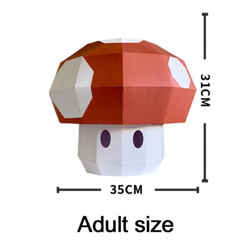 DIY 3D Paper Papercraft Kit – UrbanFolds Papercraft Kit – DIY papercraft kit, front view