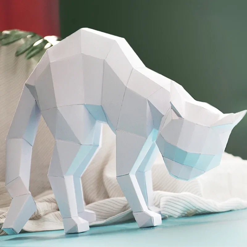 DIY 3D Paper Papercraft Kit – UrbanFolds Papercraft Kit – DIY papercraft kit, detail