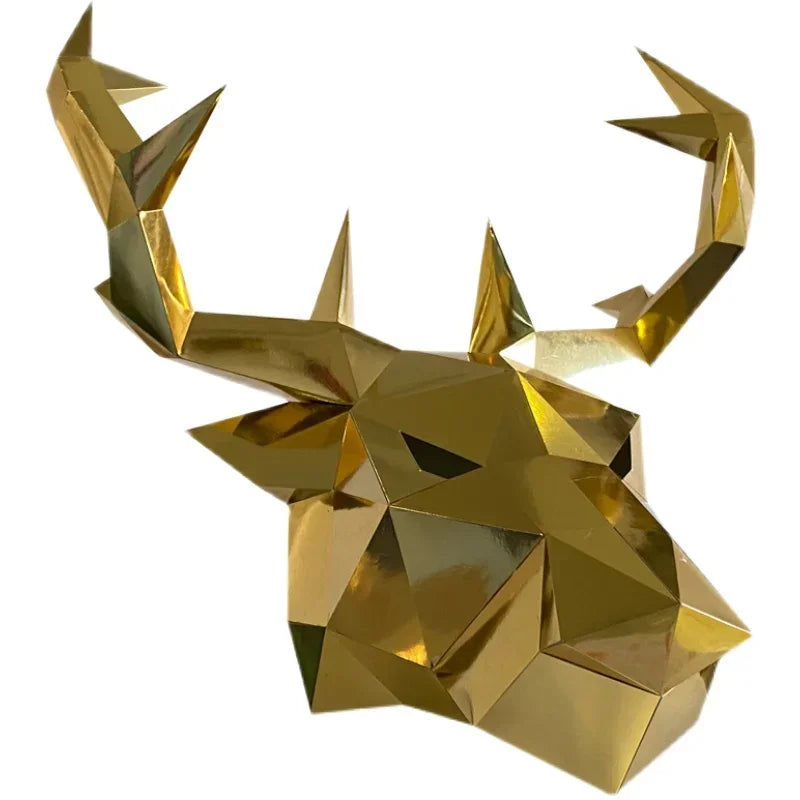 DIY 3D Paper Papercraft Kit – UrbanFolds Papercraft Kit – DIY papercraft kit, front view