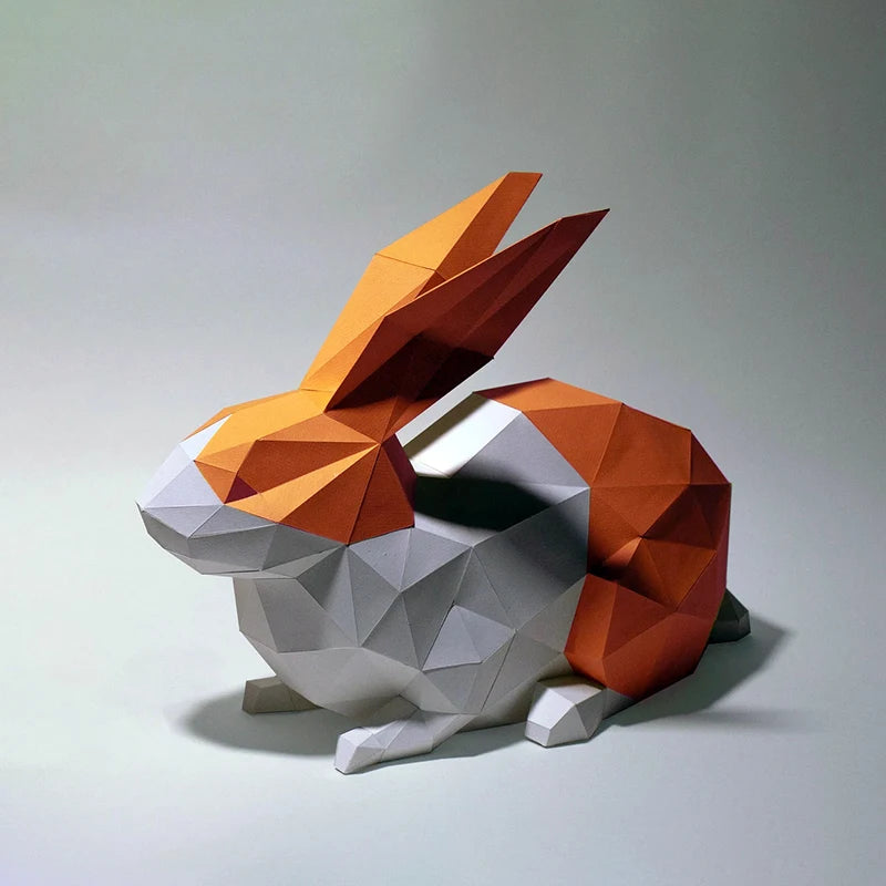 DIY 3D Paper Papercraft Kit – UrbanFolds Papercraft Kit – DIY papercraft kit, detail