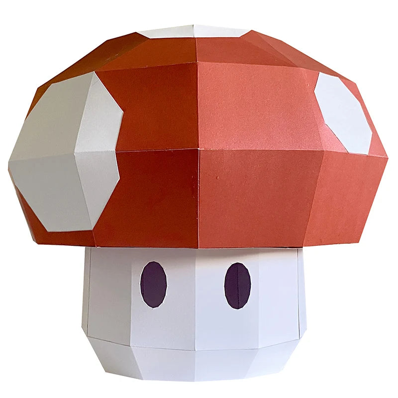 DIY 3D Paper Papercraft Kit – UrbanFolds Papercraft Kit – DIY papercraft kit, front view