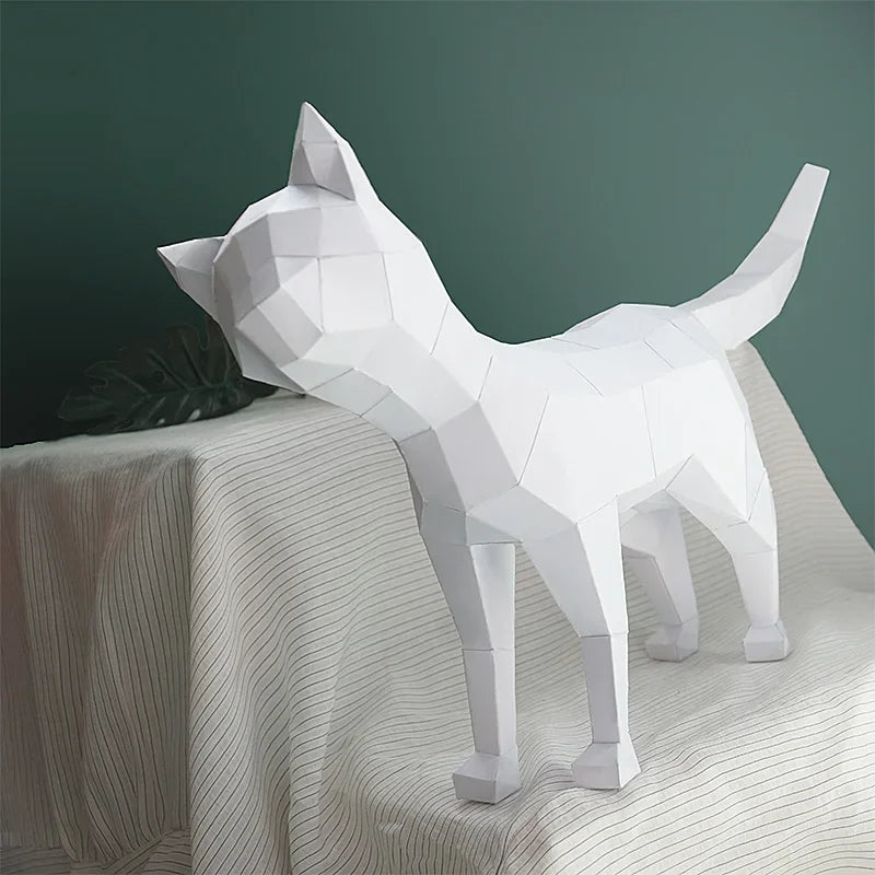 DIY 3D Paper Papercraft Kit – UrbanFolds Papercraft Kit – DIY papercraft kit, detail