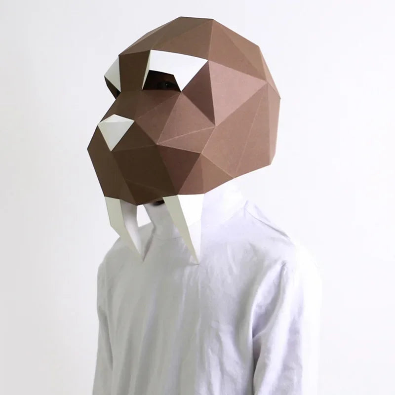 DIY 3D Paper Papercraft Kit – UrbanFolds Papercraft Kit – DIY papercraft kit, package contents