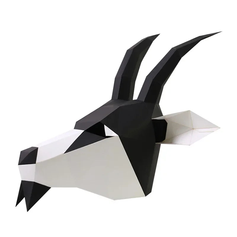 DIY 3D Paper Papercraft Kit – UrbanFolds Papercraft Kit – DIY papercraft kit, front view