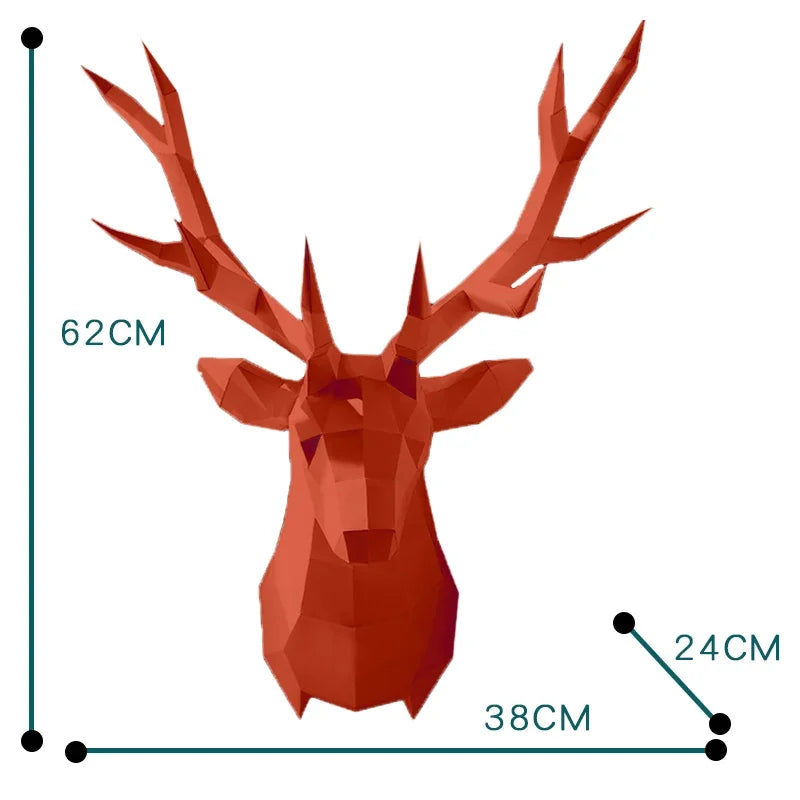 DIY 3D Paper Papercraft Kit – UrbanFolds Papercraft Kit – DIY papercraft kit, front view