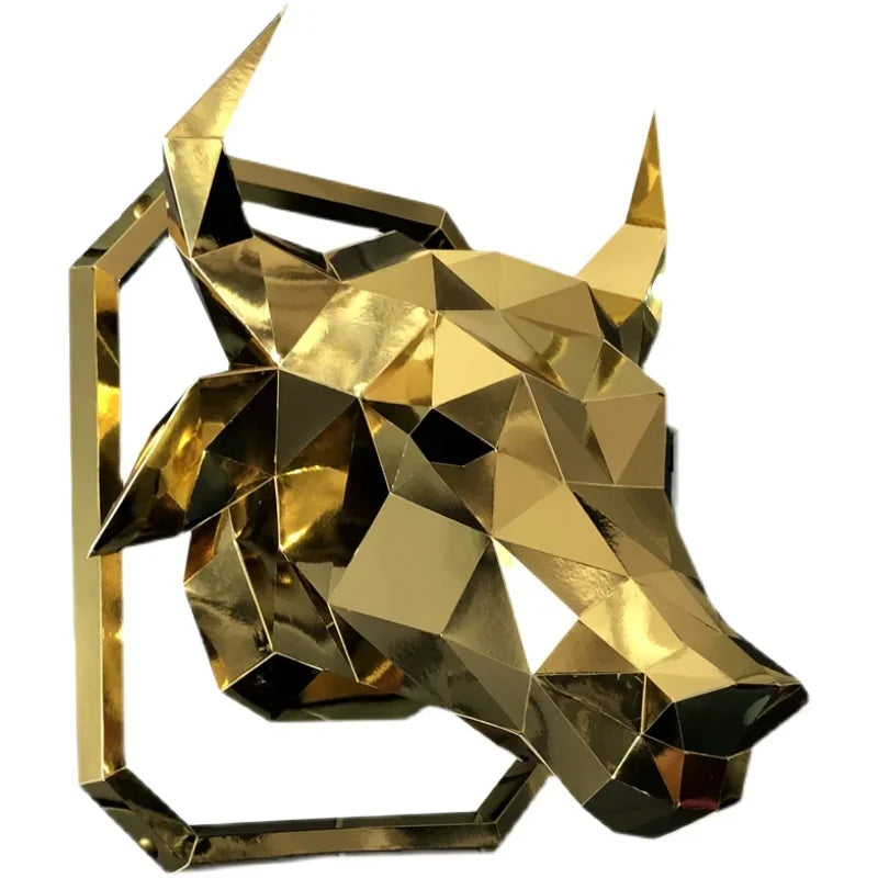 DIY 3D Paper Papercraft Kit – UrbanFolds Papercraft Kit – DIY papercraft kit, front view
