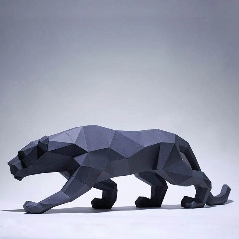 DIY 3D Paper Papercraft Kit – UrbanFolds Papercraft Kit – DIY papercraft kit, angle view