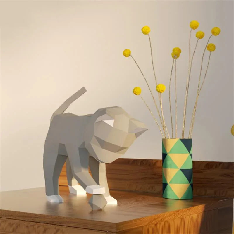 DIY 3D Paper Papercraft Kit – UrbanFolds Papercraft Kit – DIY papercraft kit, detail