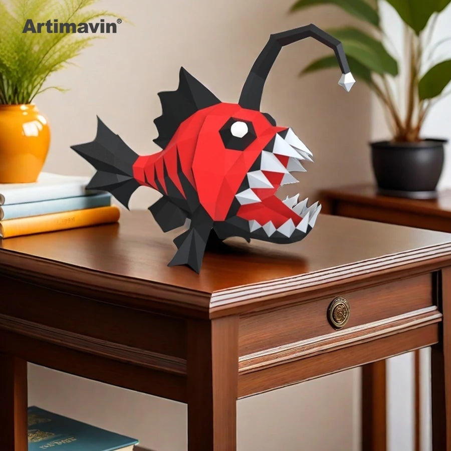 DIY 3D Paper Papercraft Kit – UrbanFolds Papercraft Kit – DIY papercraft kit, detail