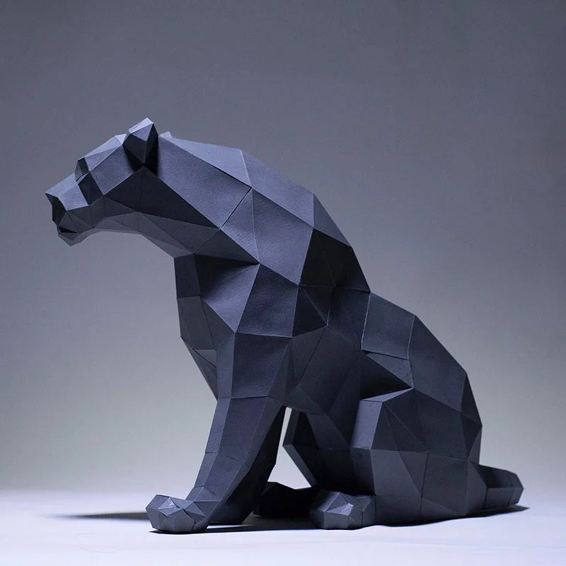 DIY 3D Paper Papercraft Kit – UrbanFolds Papercraft Kit – DIY papercraft kit, in use